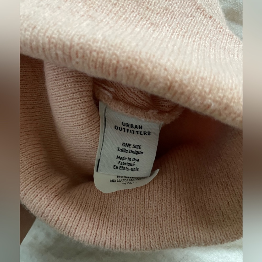 Urban Outfitters Pink Beanie